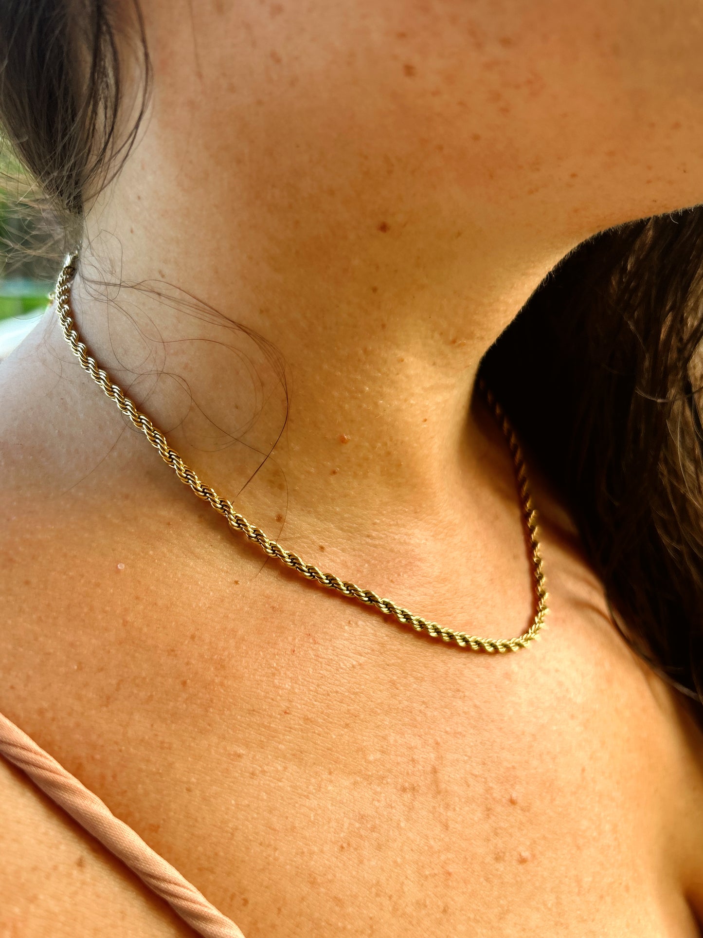 Amaya - Twisted rope necklace