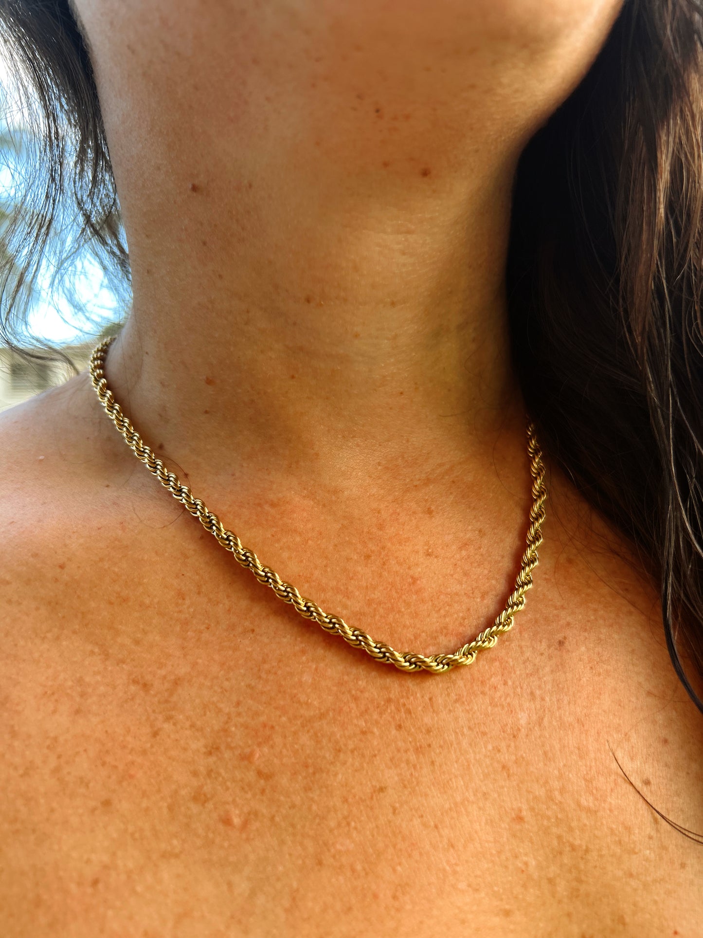 Amy - Twisted rope necklace