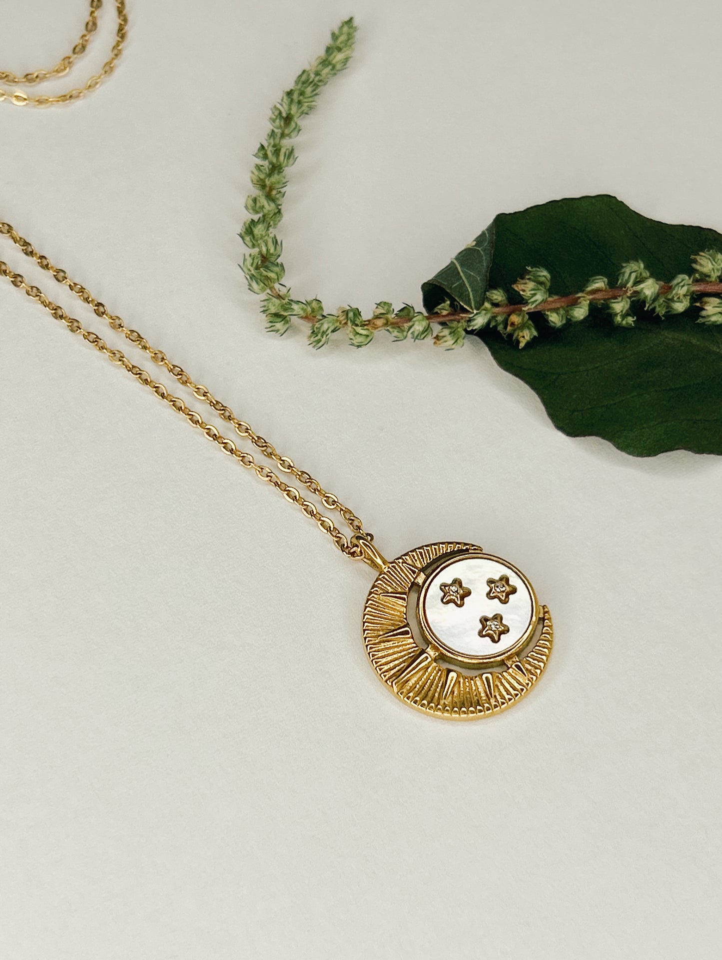 Half-Moon Stars necklace