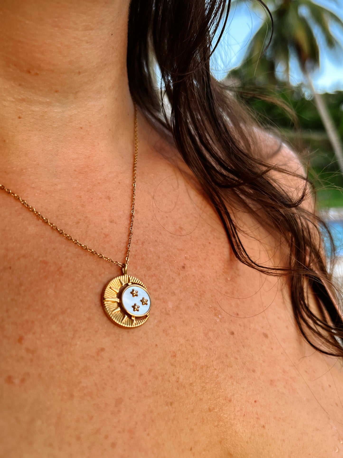 Half-Moon Stars necklace