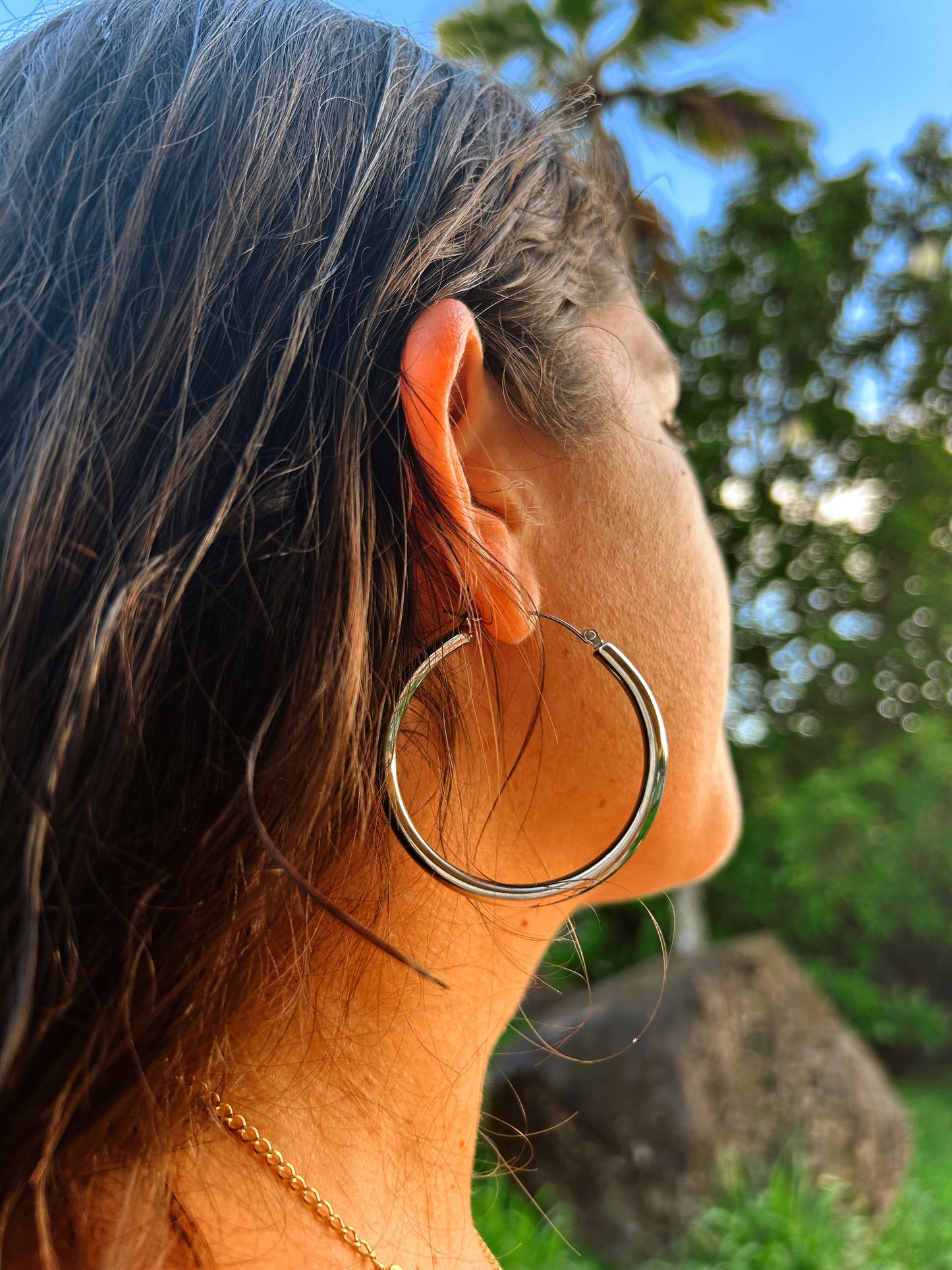Ari - Large hoops