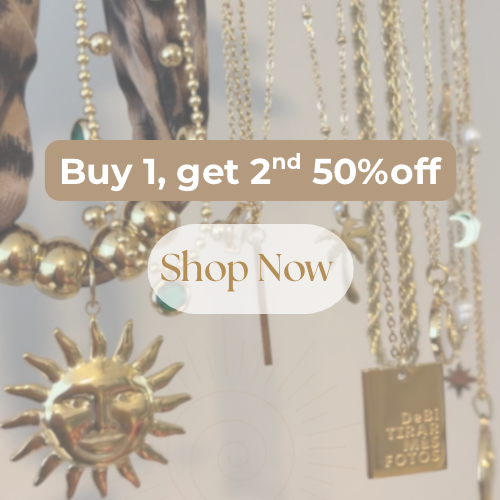 Buy 1 Necklace, get 2nd 50% off